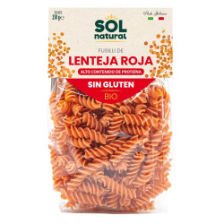 Sol Natural Organic Gluten-Free Red Lentil Fusilli 300g