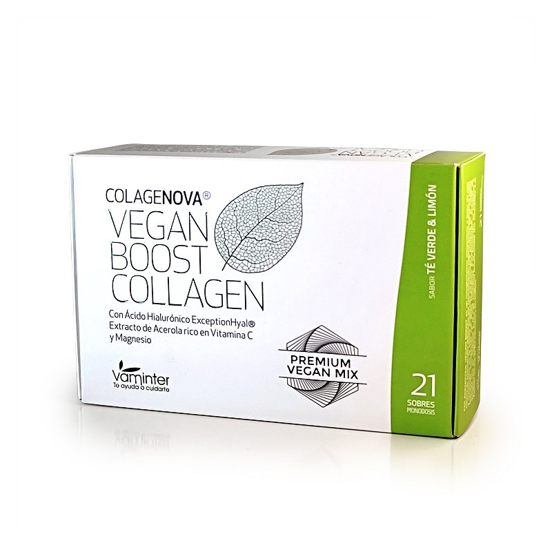Colagenova Vegan Boost Te Verde Limon 21 sobres