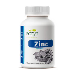 Sotya de zinco Chelate 100 comprimidos