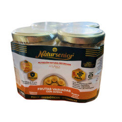 Natursenior Pacote de sobremesa de frutas variadas 4 unidades