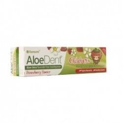 Children's Toothpaste S/Fluoride Strawberry 50 ml Aloedent