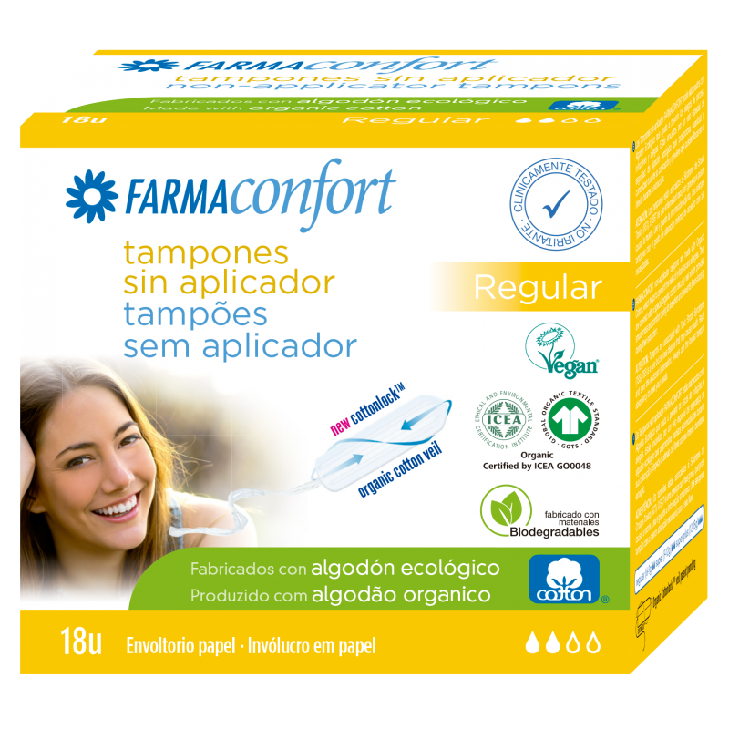 Farmaconfort Tampón Digital Regular 18 uds
