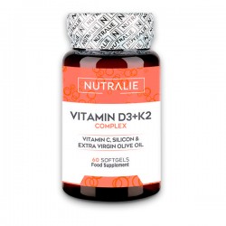 Complexo Vitamina D3+K2 60 cápsulas Nutralie