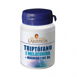 Lajusticia Triptófano Melatonina Magnesio y Vitamina B6 60 comprimidos