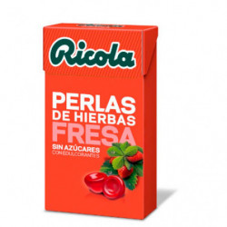 Ricola Strawberry Pearls 25gr