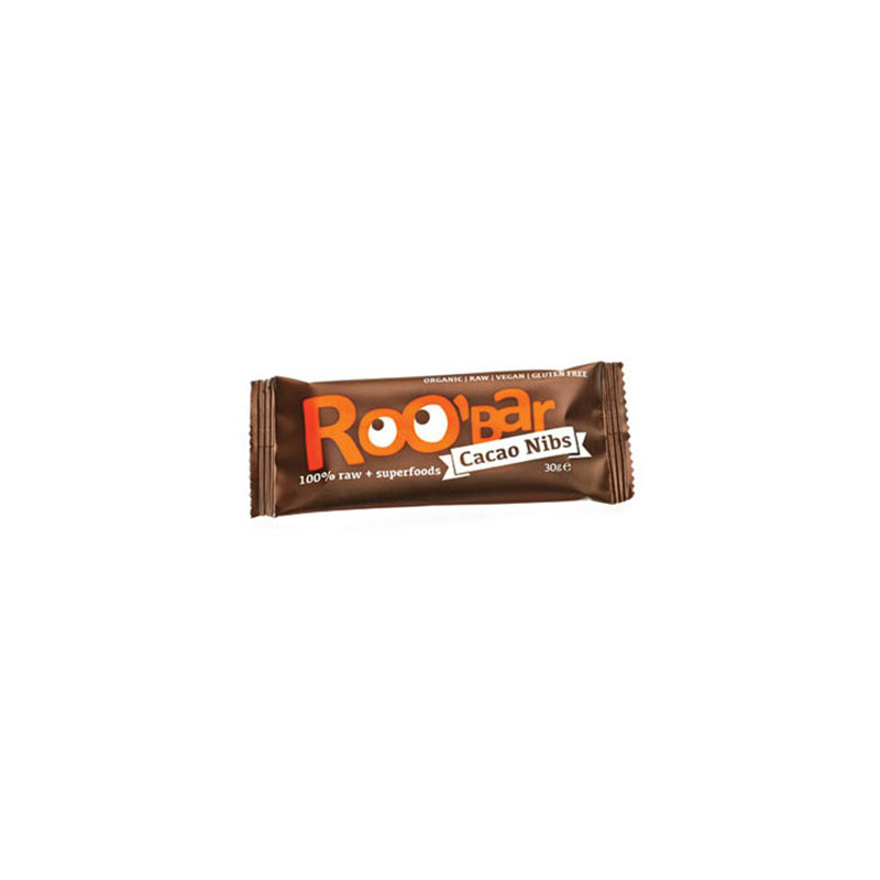 Roo'Bar Barritas Cacao y Almendra 20 uds