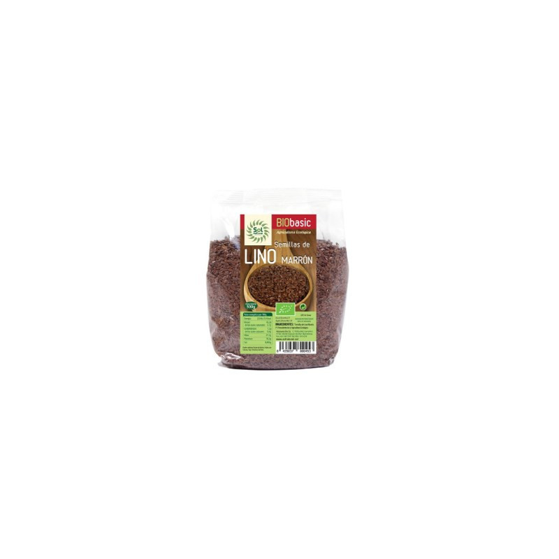 Sol Natural Brown Flax Seeds 500g