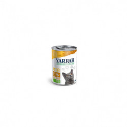Yarrah Organic Chicken and Seaweed Pâté for Cats 400g