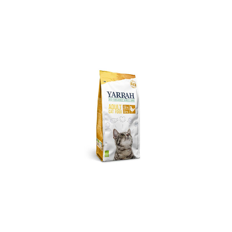 Yarrah Bio-Hühnerfutter für Katze Bio 2,40 kg