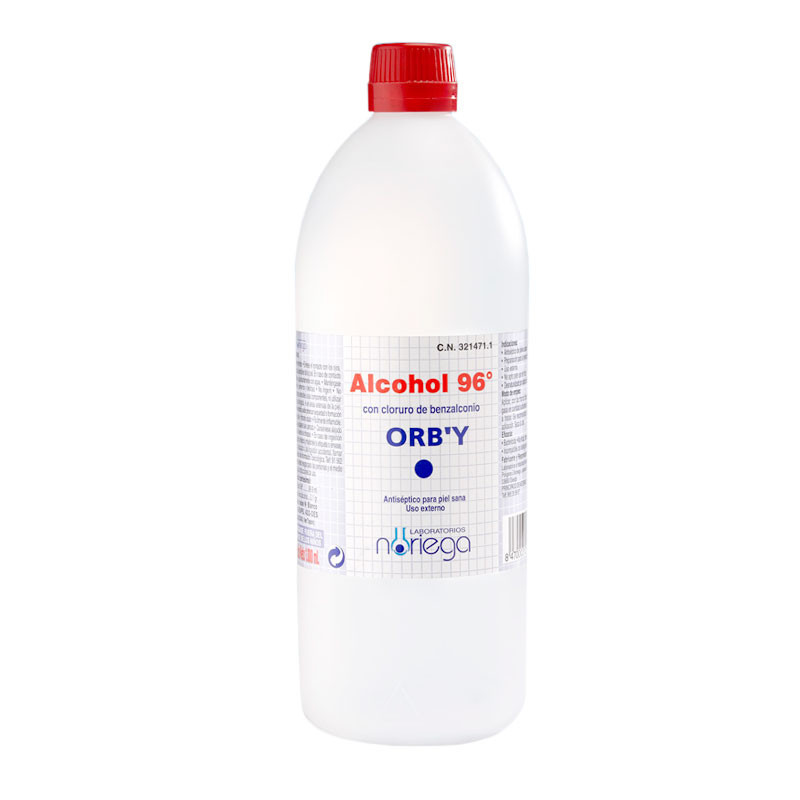 Alcohol Orb'y 96º 1 litro