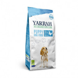 Yarrah Aliment Poulet Bio avec Protéines pour Chiots Bio Chiens 2 kg