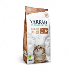 Yarrah getreidefreies Bio-Hühnerfutter für Bio-Katzen 800g