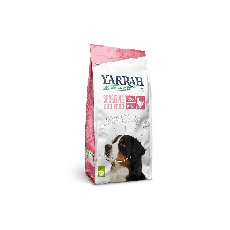 Yarrah Pienso Ecológico de Pollo Sensitive para Perros Bio 2 kg