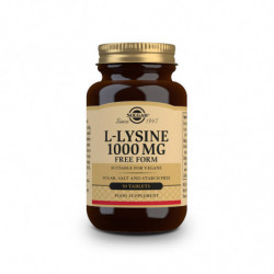 Solgar L-Lysine 1000mg 50 capsules