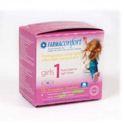 Farmaconfort Protège-slips pour filles 12 unités