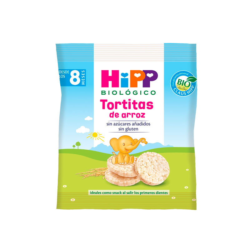 Hipp Snacks Tortitas de Arroz 30gr