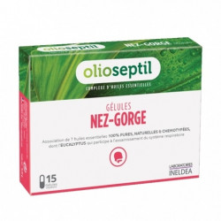 Nariz-Garganta Olioseptil 15 cápsulas