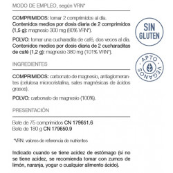 Lajusticia Carbonato De Magnesio 75 Comprimidos
